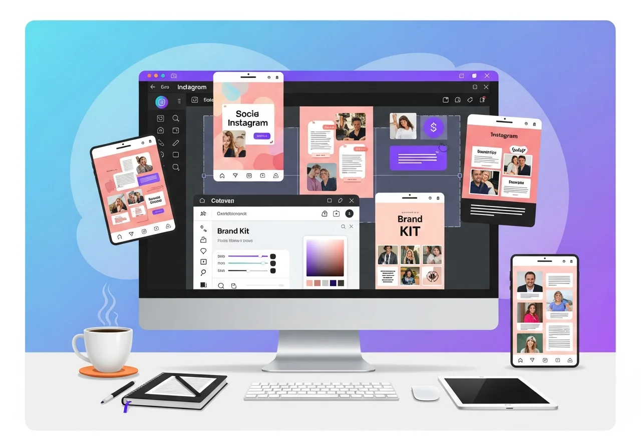 Canva Design for Social Media & Branding